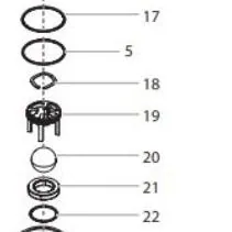 Кольцевая прокладка О-кольцо X96217/349417