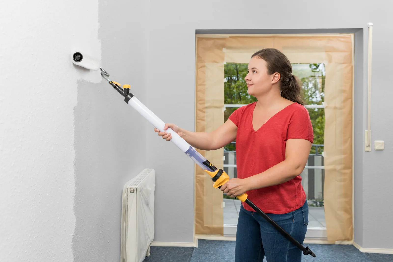 Валик с механической подачей краски Wagner Wall Roller EasyRoll