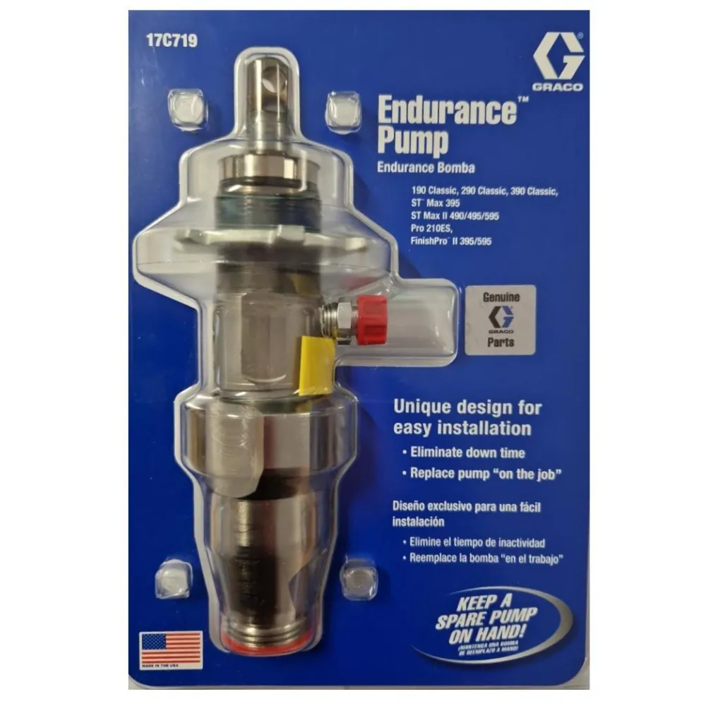 Насос поршневой (гидроцилиндр) в сборе Graco 210,390,395,495 (17C719/246428)