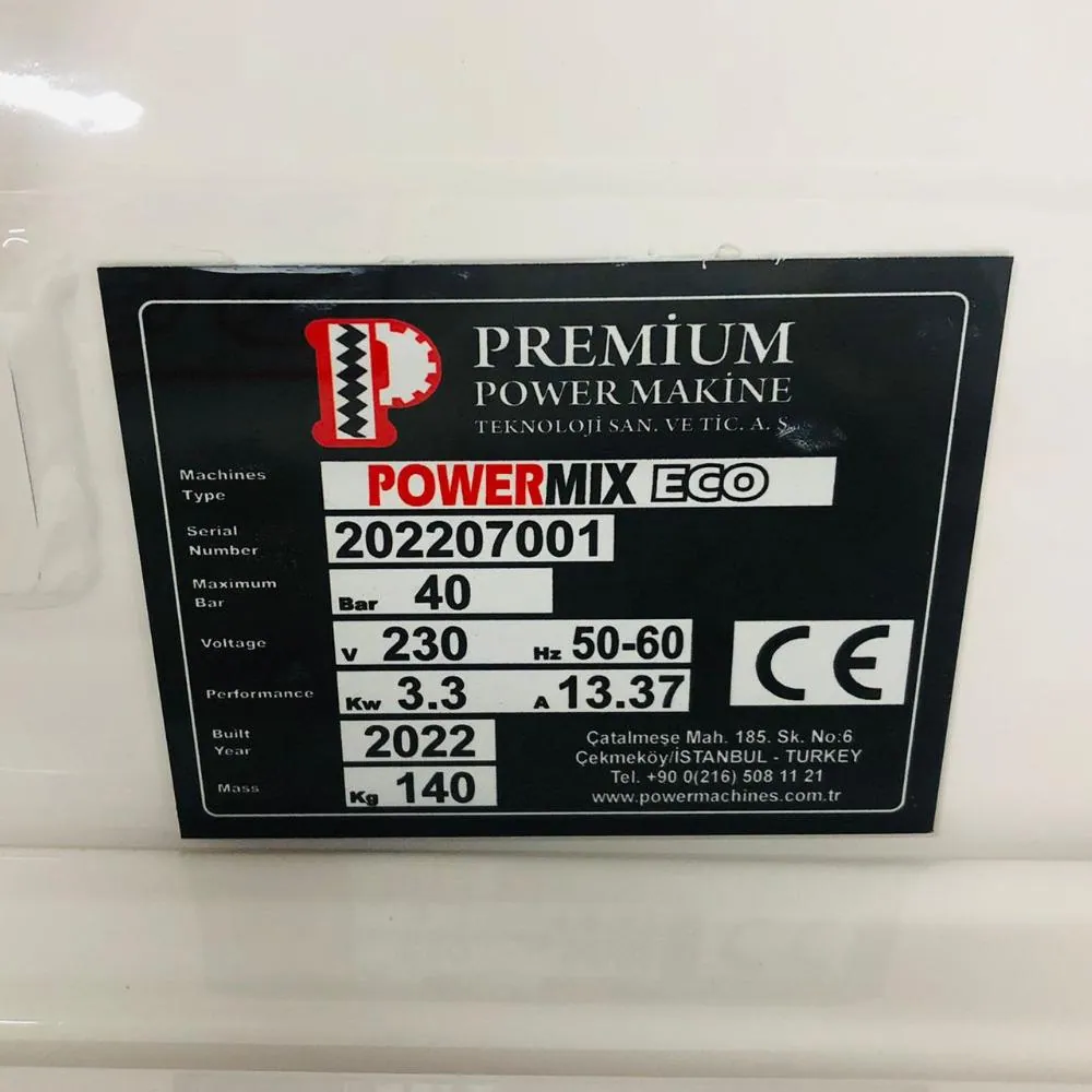 Штукатурная станция PowerMix (Пауэр Микс Эко) ECO 220V