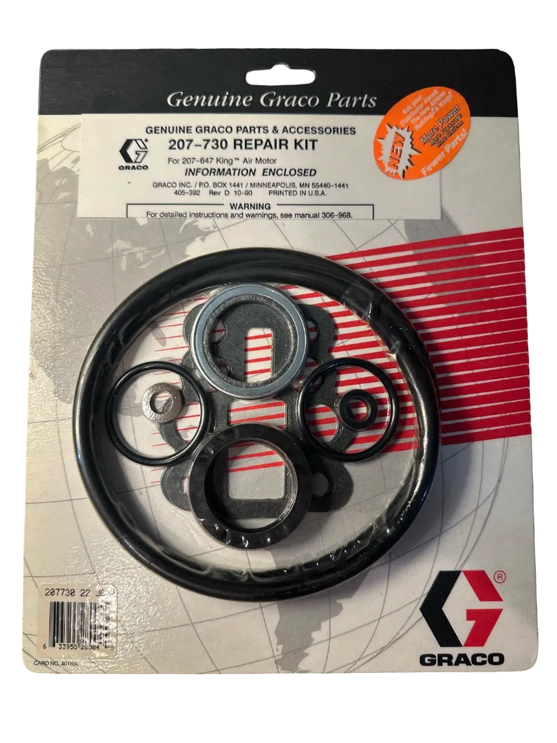 Ремкомплект пневмомотора GRACO Xtreme 56:1 207730