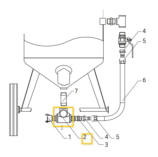 Дозатор абразива универсальный MV Micro Valve 1-1/4''