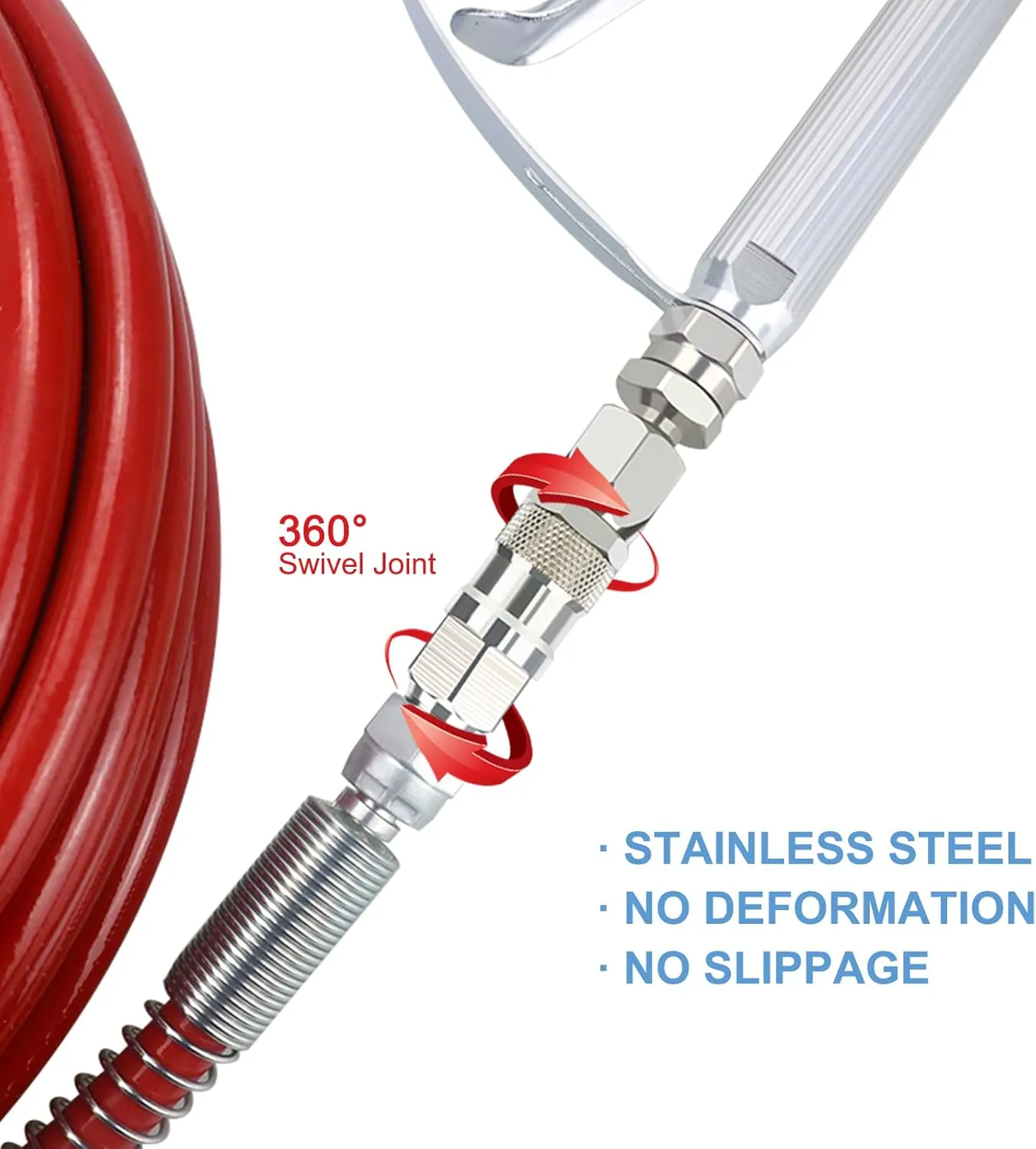 Вертлюг для окрасочного пистолета 3/8