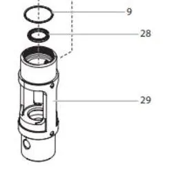 Уплотнение штока X96126/349401