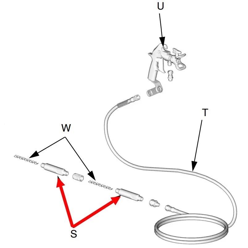 Корпус статического смесителя GRACO XM