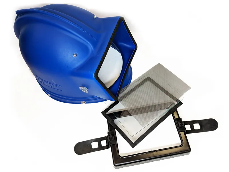 Шлем пескоструйщика VECTOR (Вектор) с пелериной