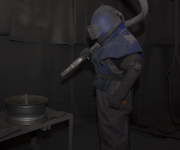 Шлем пескоструйщика VECTOR (Вектор) с пелериной