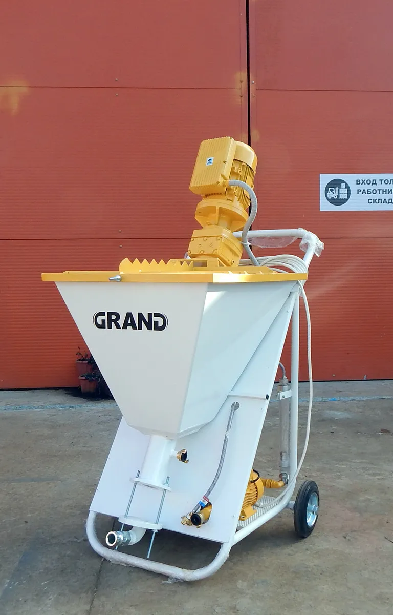 Штукатурная станция GRAND (ГРАНД) 3 (220V) с поршневым компрессором