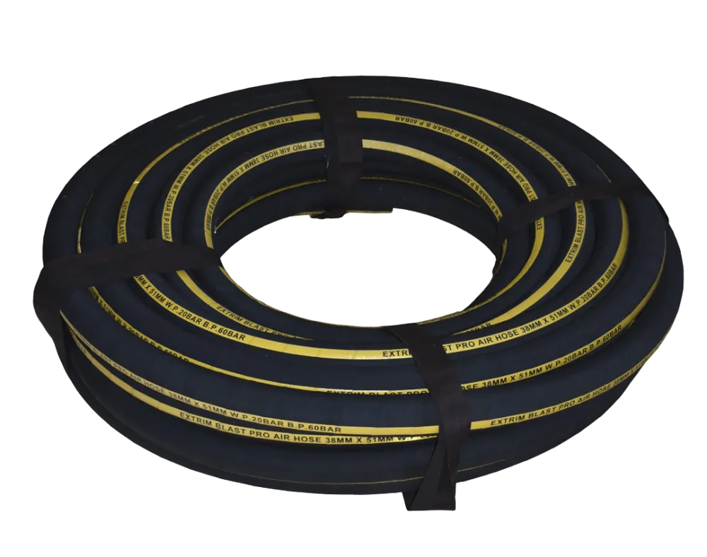 Рукав воздушный резиновый 38 x 51 мм чёрный, 20 бар, бухта 40м