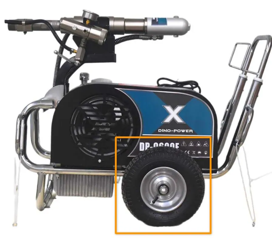 Колесо окрасочного аппарата Dino Power DP9600