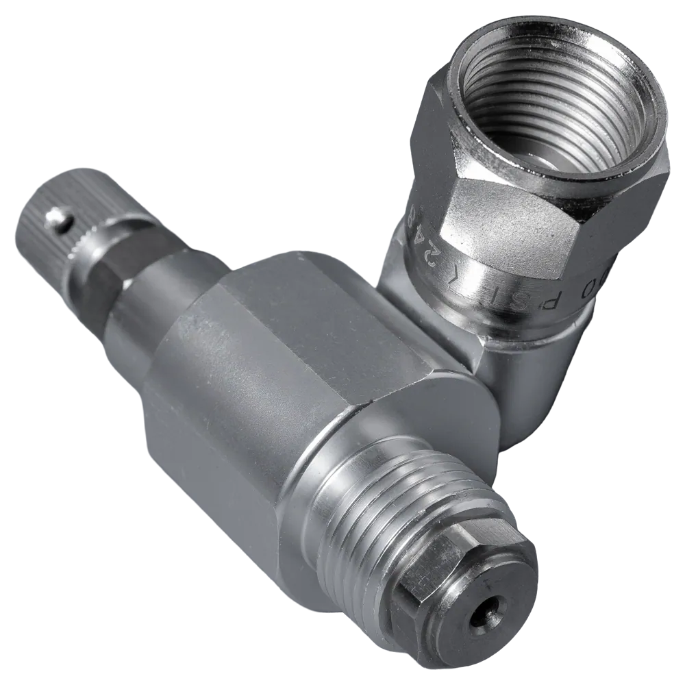 Поворотный механизм с запорным клапаном ASPRO