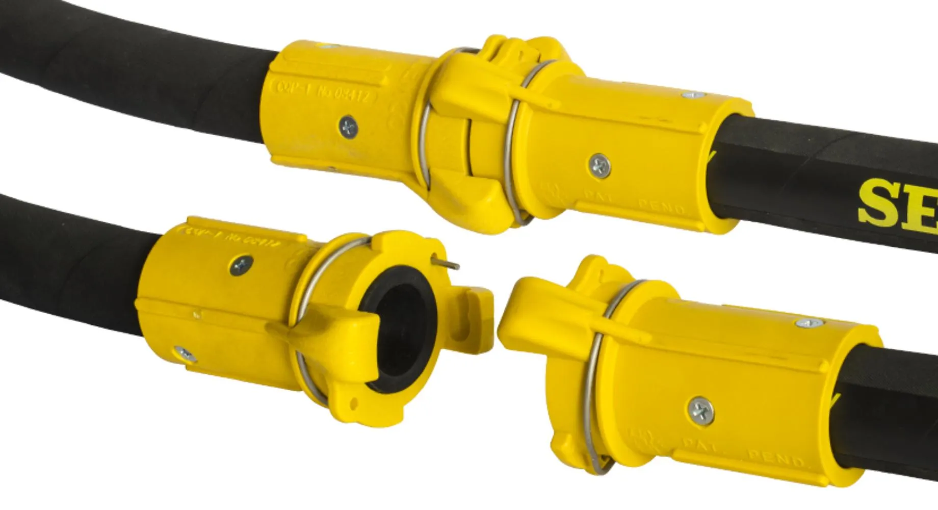 Соединение крабовое для рукава 25х39 мм CQP 1 (нейлон)