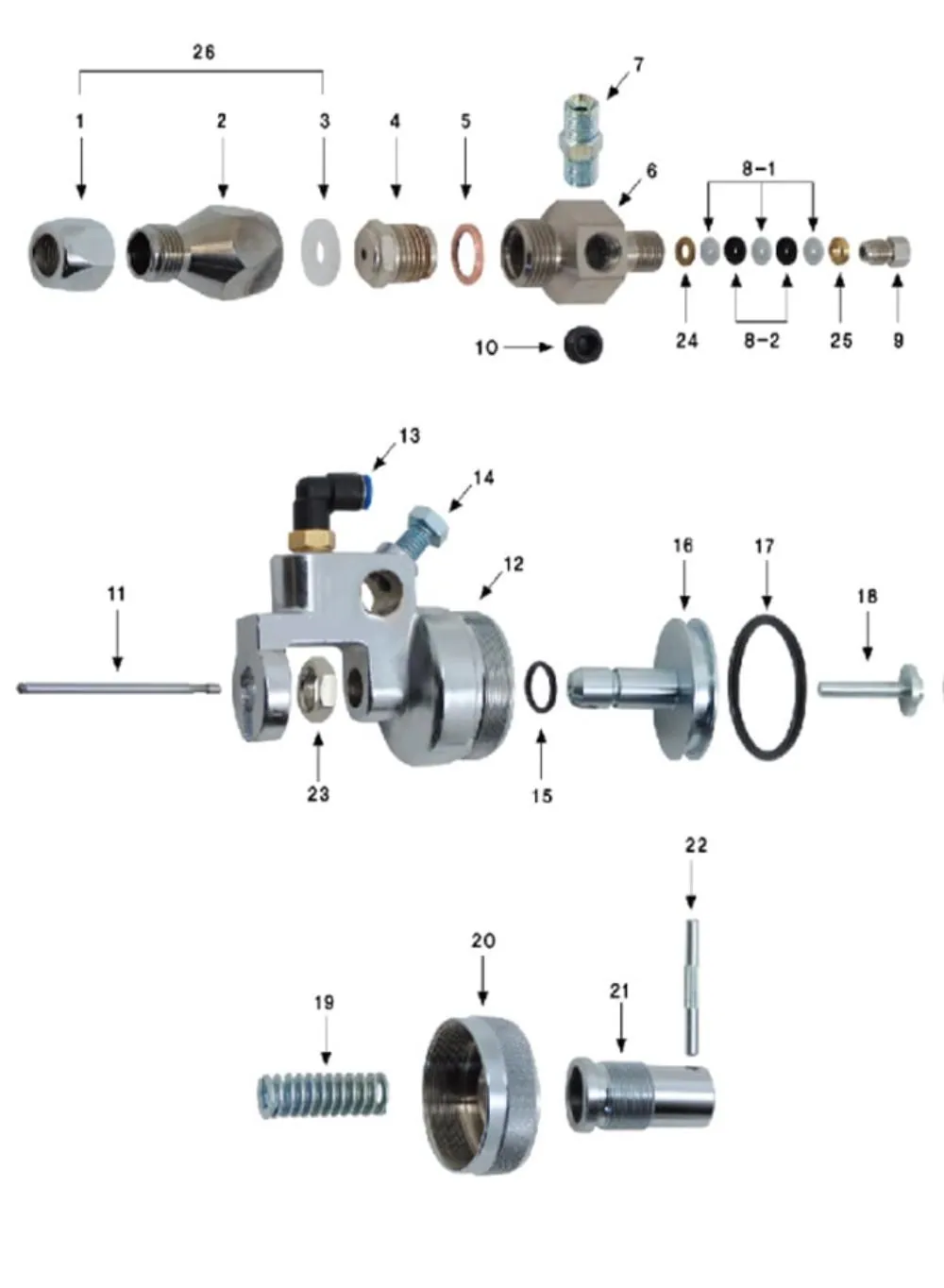 Пистолет автоматический разметочный Handok Airless Auto Gun HDAG-05