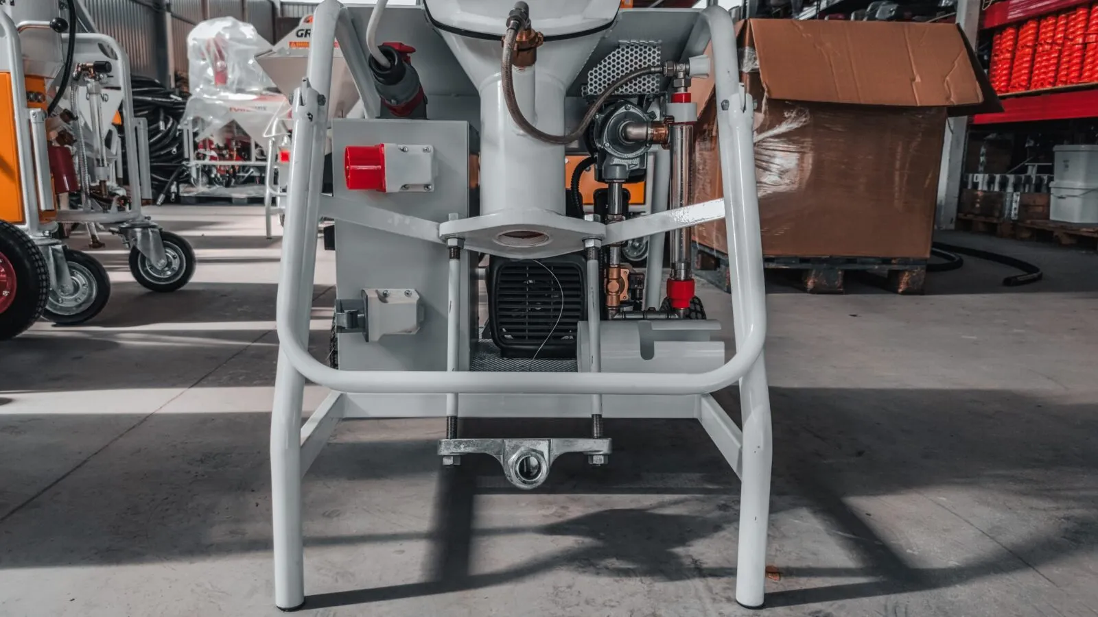 Штукатурная станция GRAND (ГРАНД) ALFA M (220/380V) мультивольтажная