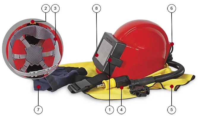 Шланг подачи воздуха для шлема CONTRACOR ASPECT COMFORT