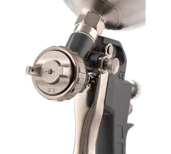 Пистолет краскораспылитель с верхним бачком V=0,6л