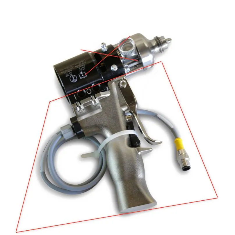 Рукоятка клапана раздаточного GRACO MD2 с электрическим переключателем