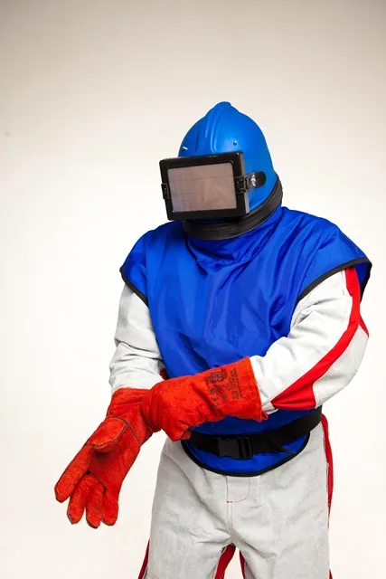 Шлем пескоструйщика VECTOR (Вектор) с пелериной