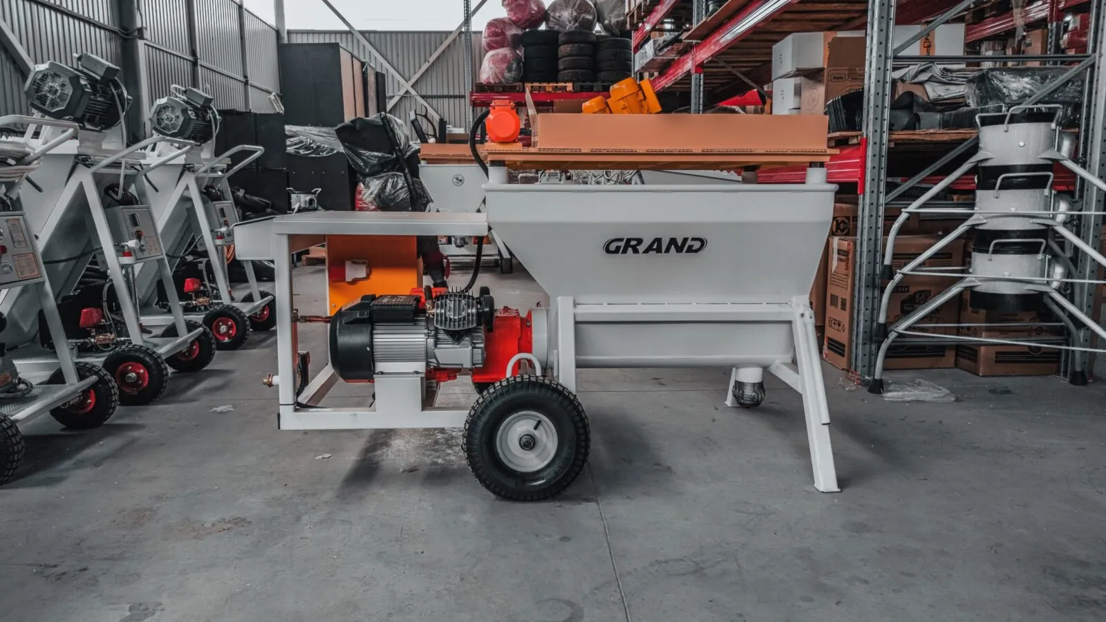 Растворонасос GRAND (ГРАНД) 75 (380V) с компрессором