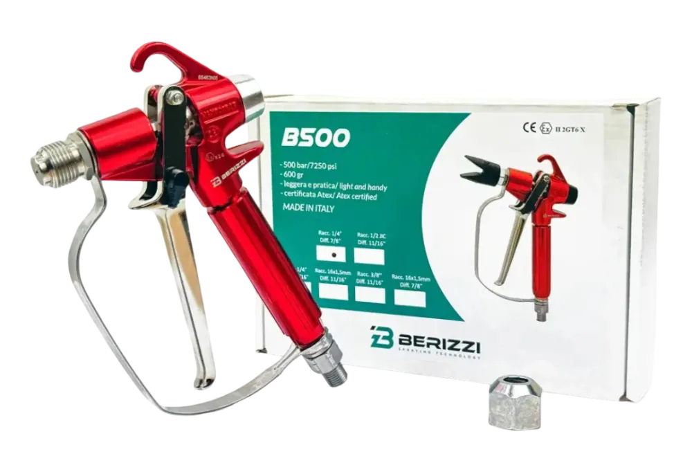 Пистолет окрасочный Berizzi B500 500bar