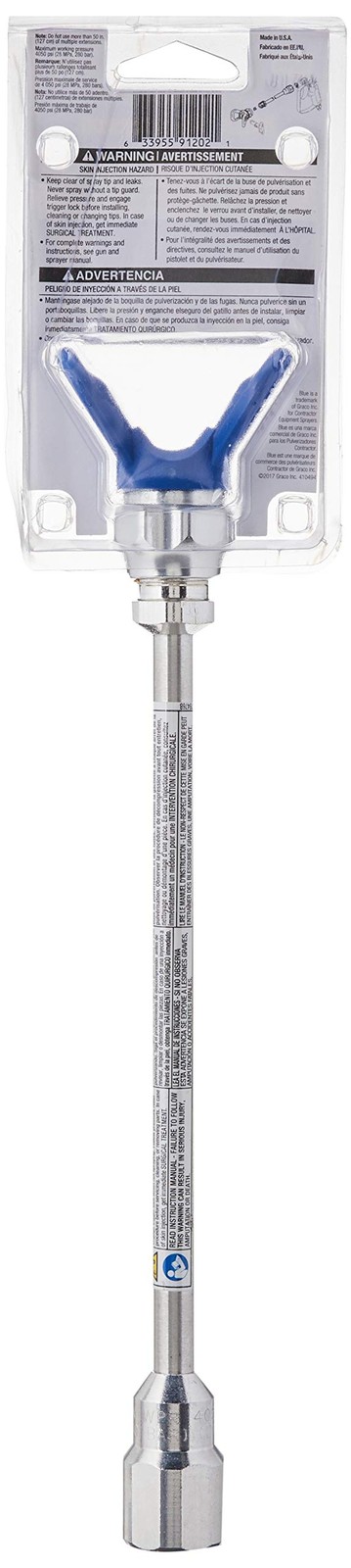 Удлинитель краскопульта GRACO (15см) 7/8" 10mm
