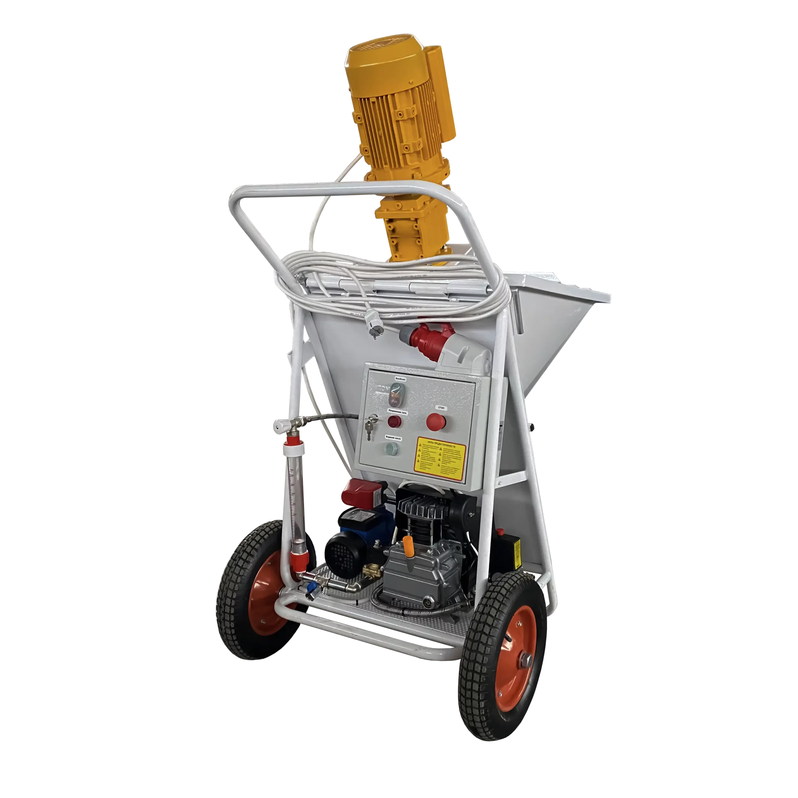 Штукатурная станция GRAND (ГРАНД) 3 (220V) с поршневым компрессором