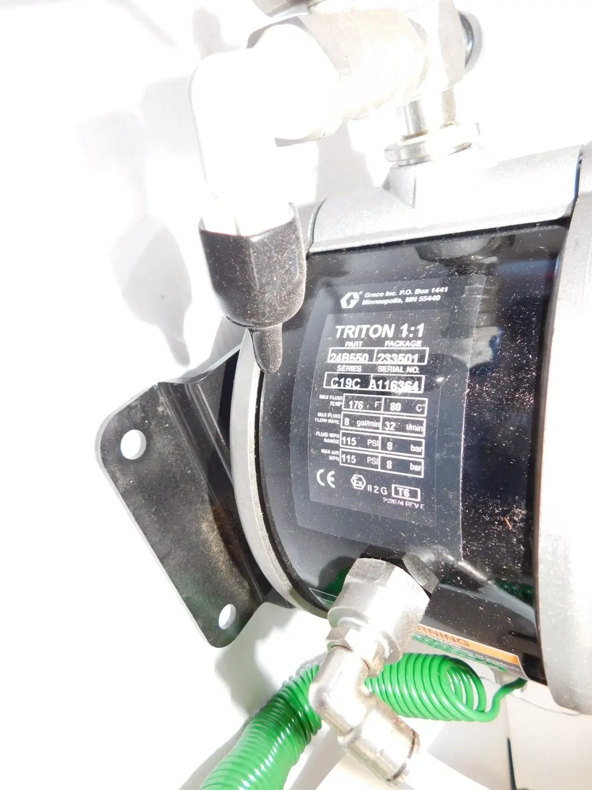 Ремонтный комплект диафрагмы PTFE GRACO Triton 308, Husky 245065