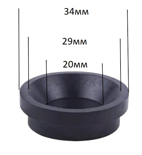 Уплотнитель резиновый NBR для соединений KAG/KIG/SKG