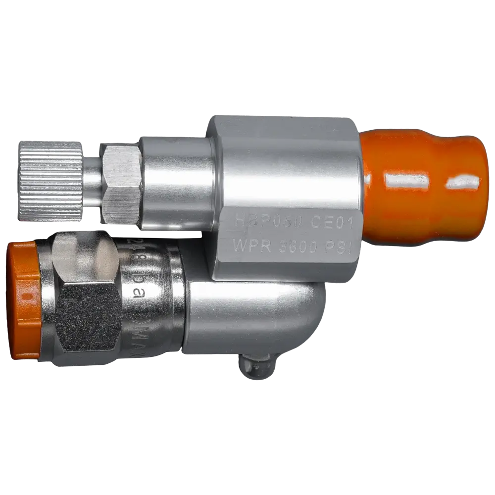 Поворотный механизм с запорным клапаном ASPRO