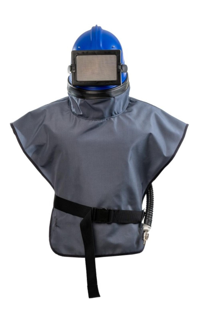 Шлем пескоструйщика VECTOR (Вектор) с пелериной