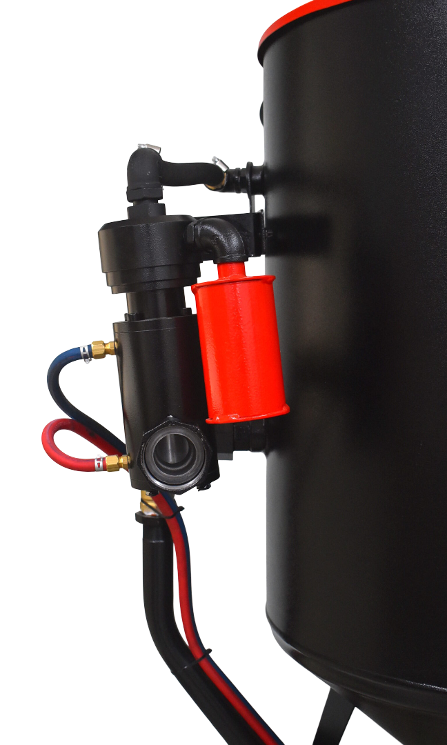 Пескоструйный аппарат PST-PS-200-4 с дистанционным управлением КПДУ и фильтром