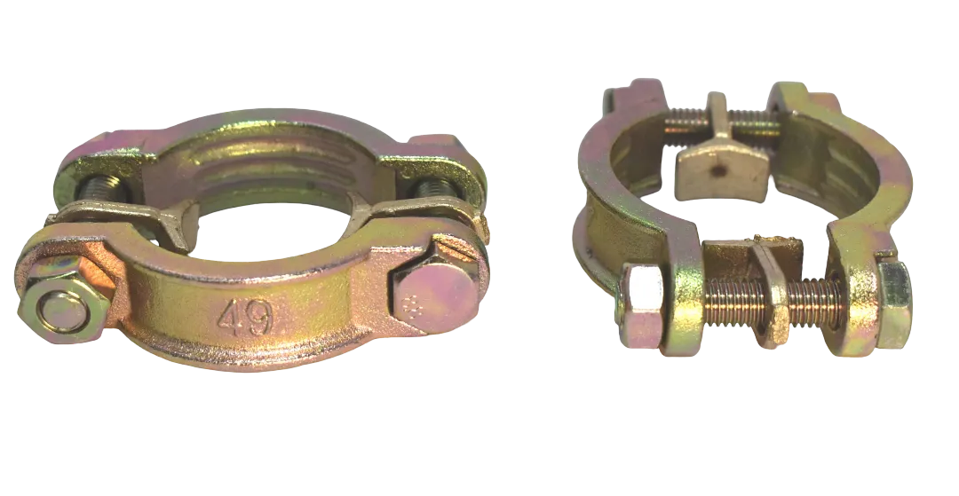 Хомут силовой двухболтовый сталь SL 49 (1 1/4") для рукавов 39-49мм