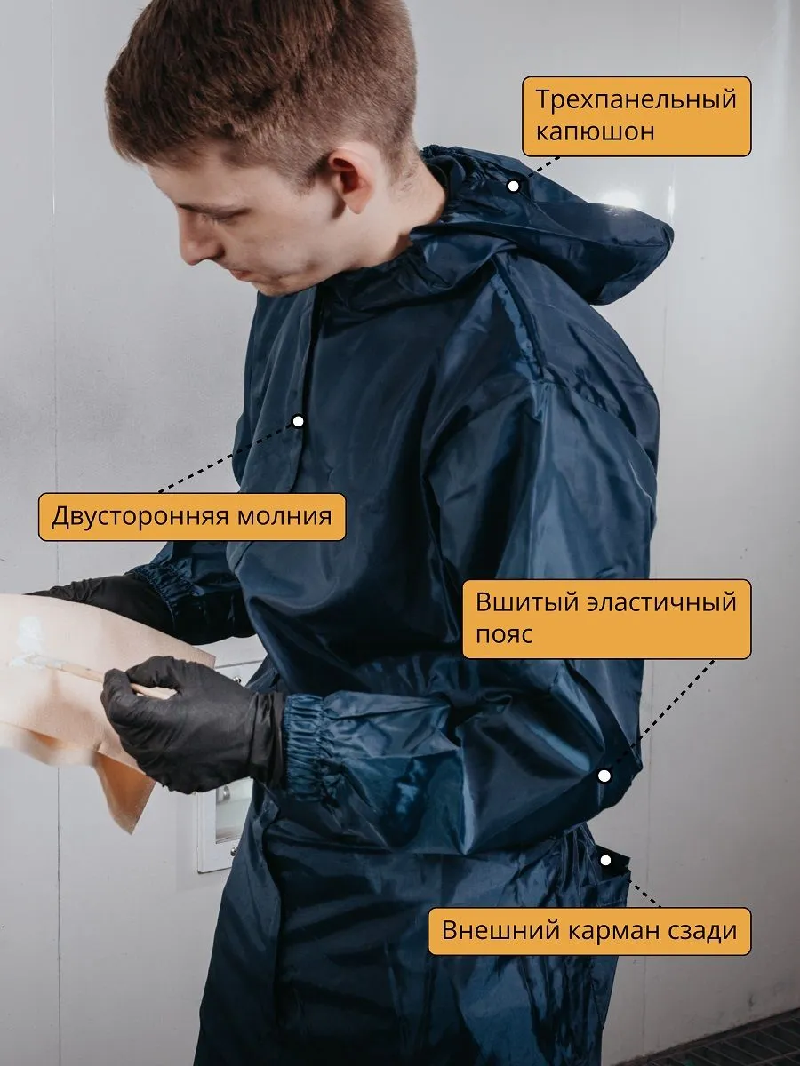 Комбинезон защитный многоразовый JETA JPC75b