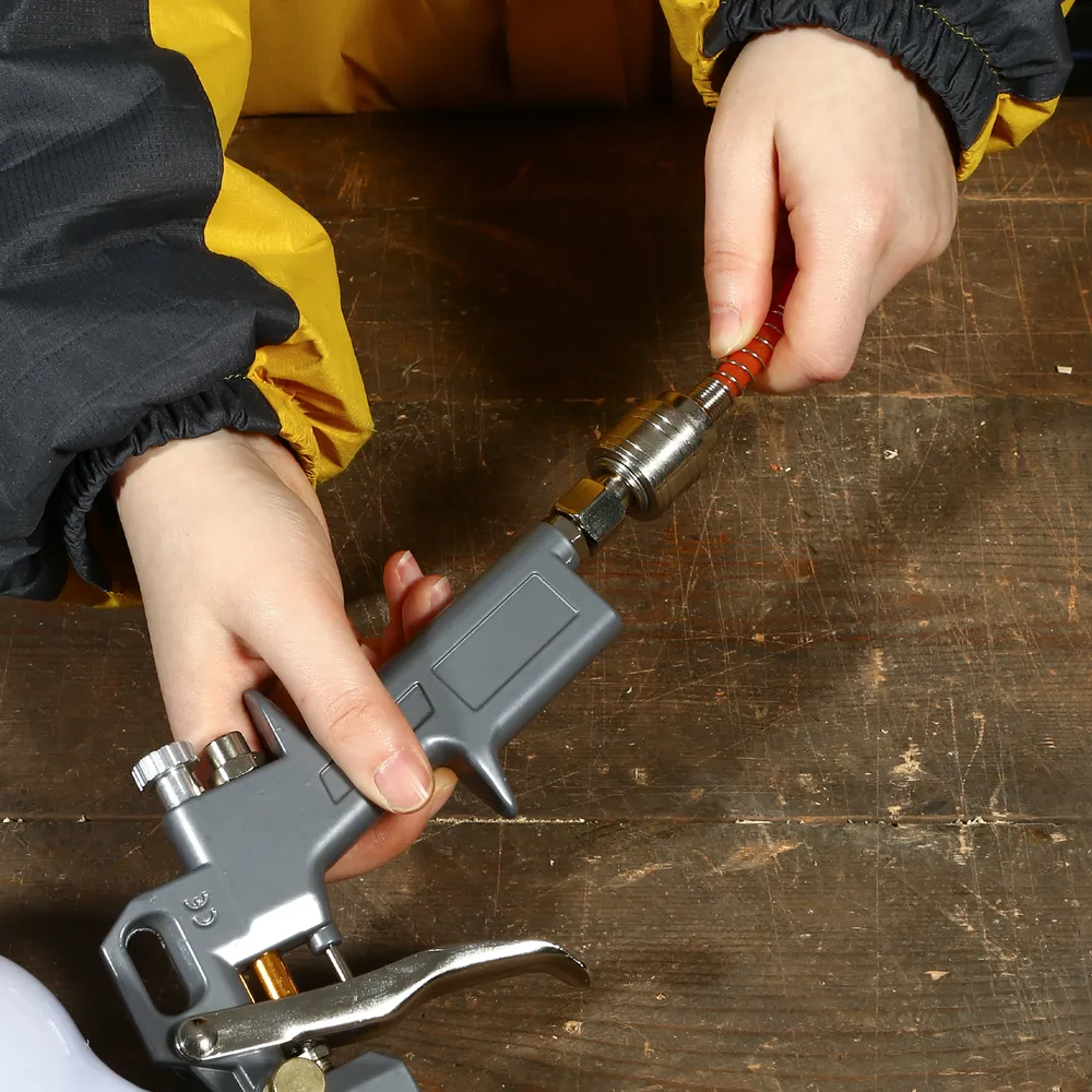 Пистолет краскораспылитель с верхним бачком металл V=0,5л, сопло 1.5 DEKO DKSG02