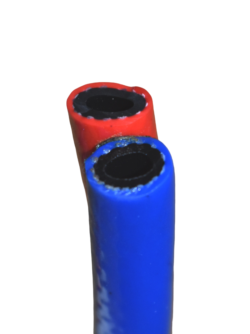 Рукав воздушный ПВХ Air двойной 6х12, бухта 40 м красный/синий