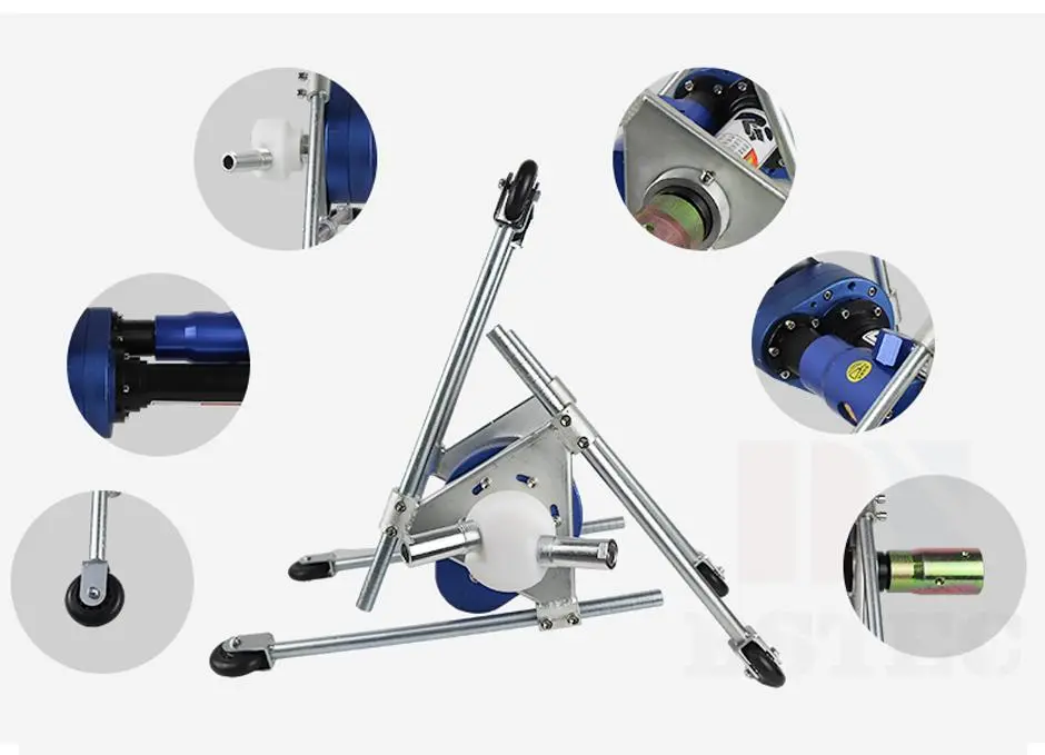 Устройство для пескоструйной очистки внутренней поверхности труб IPB-900 300-900мм