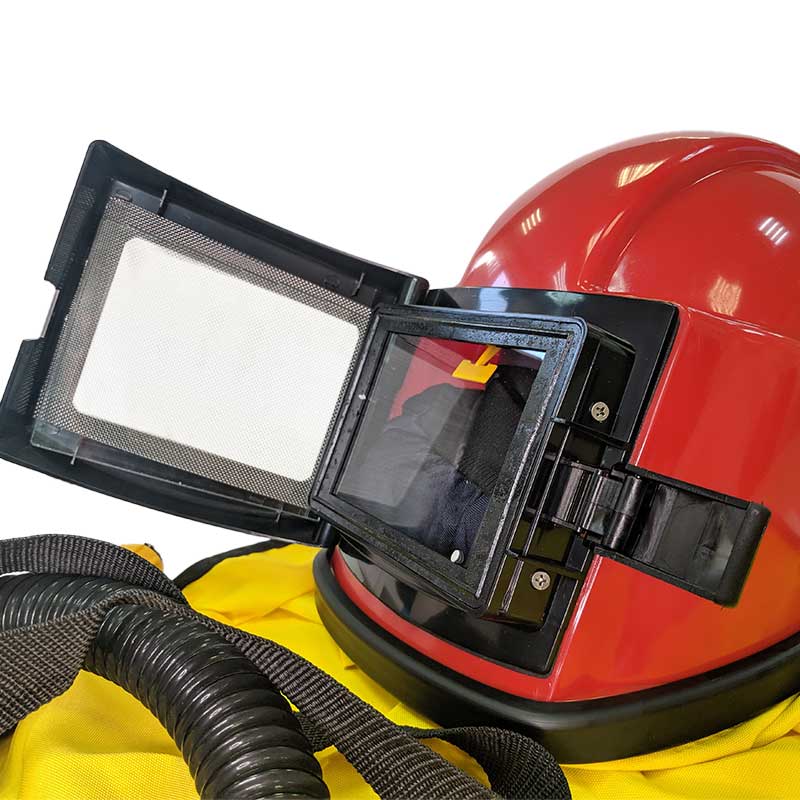 Стекло наружное для шлема пескоструйщика Contracor Comfort 120х160х4