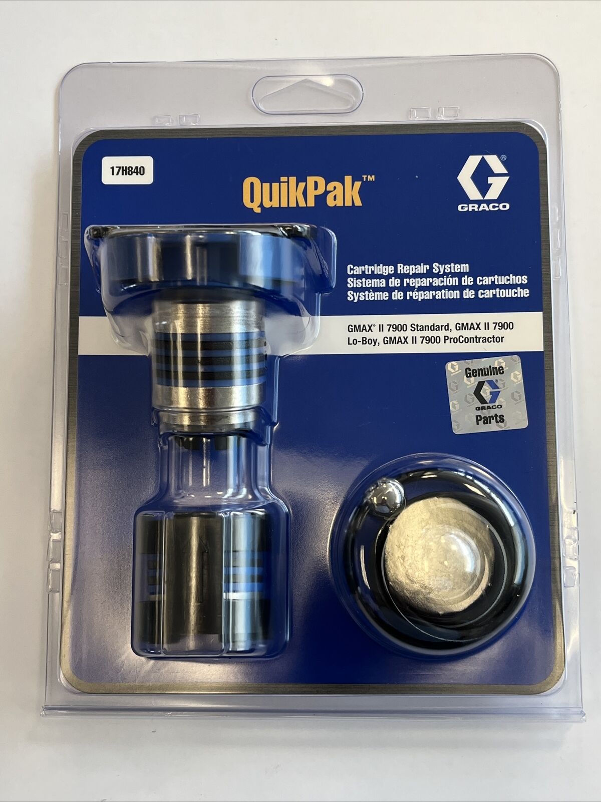 Ремкомплект колец насоса Endurance Vortex MaxLife, Graco GMAX II 7900