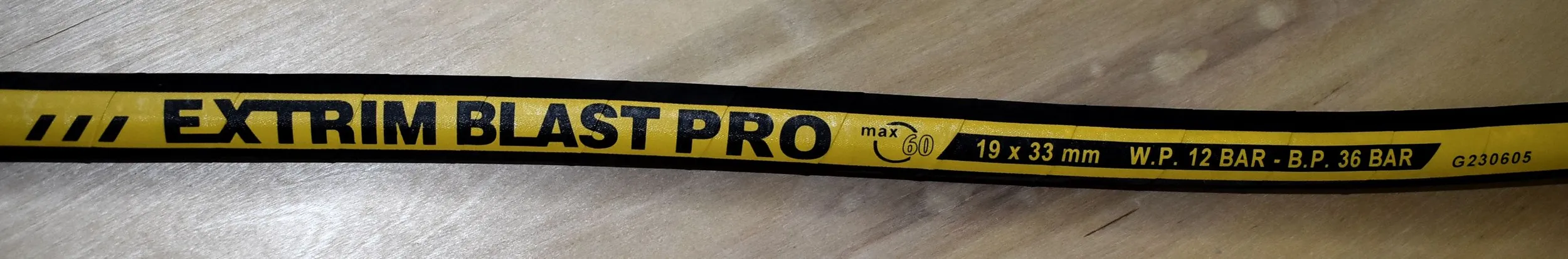 Рукав пескоструйный EXTRIM BLAST PRO 12 бар, 19х33 мм, L=20 м