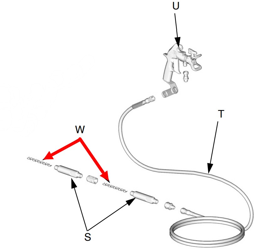 Смесительный элемент для коллектора Graco XP Quickset