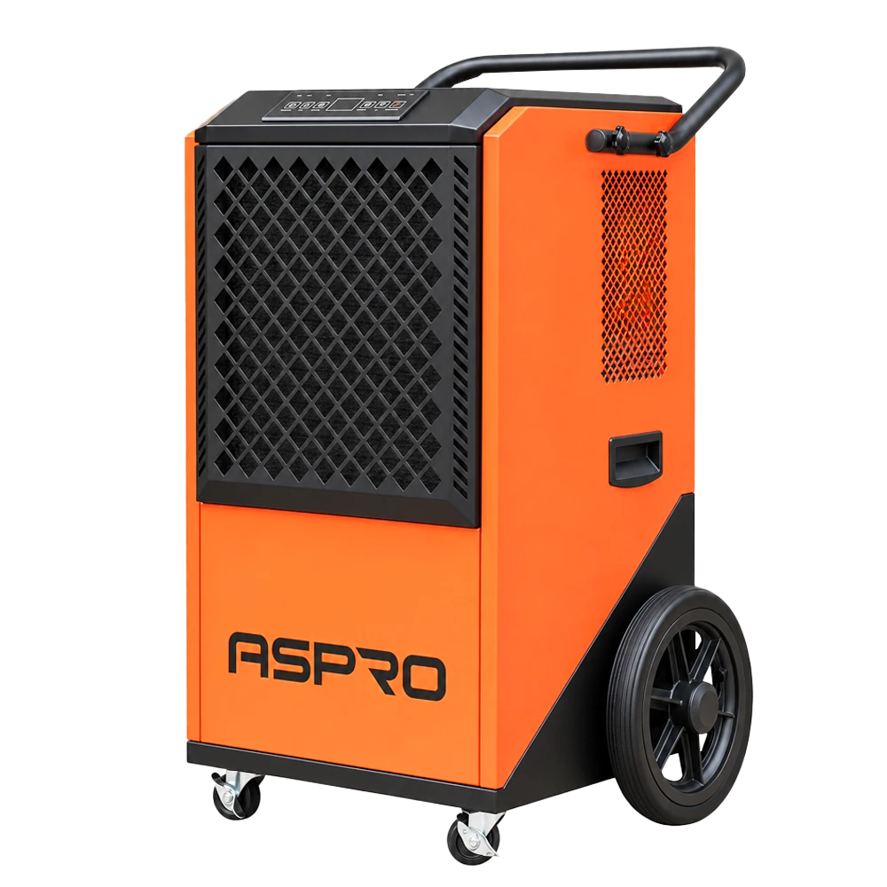 Промышленный осушитель воздуха ASPRO-90M с дренажным насосом
