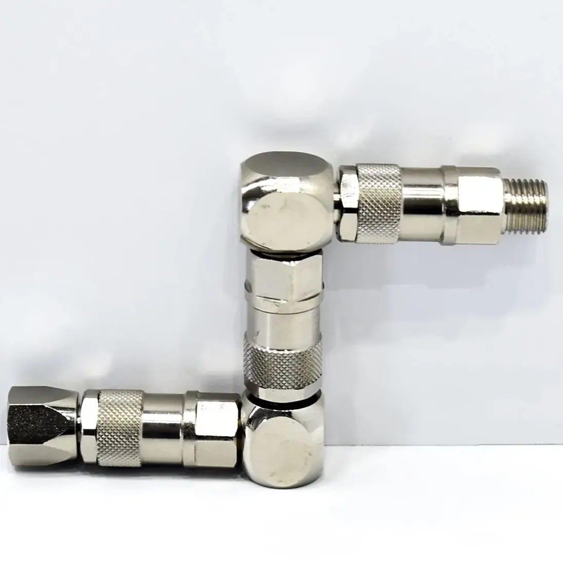 Вертлюг Z образный 1/4-1/4 Handok 500 бар