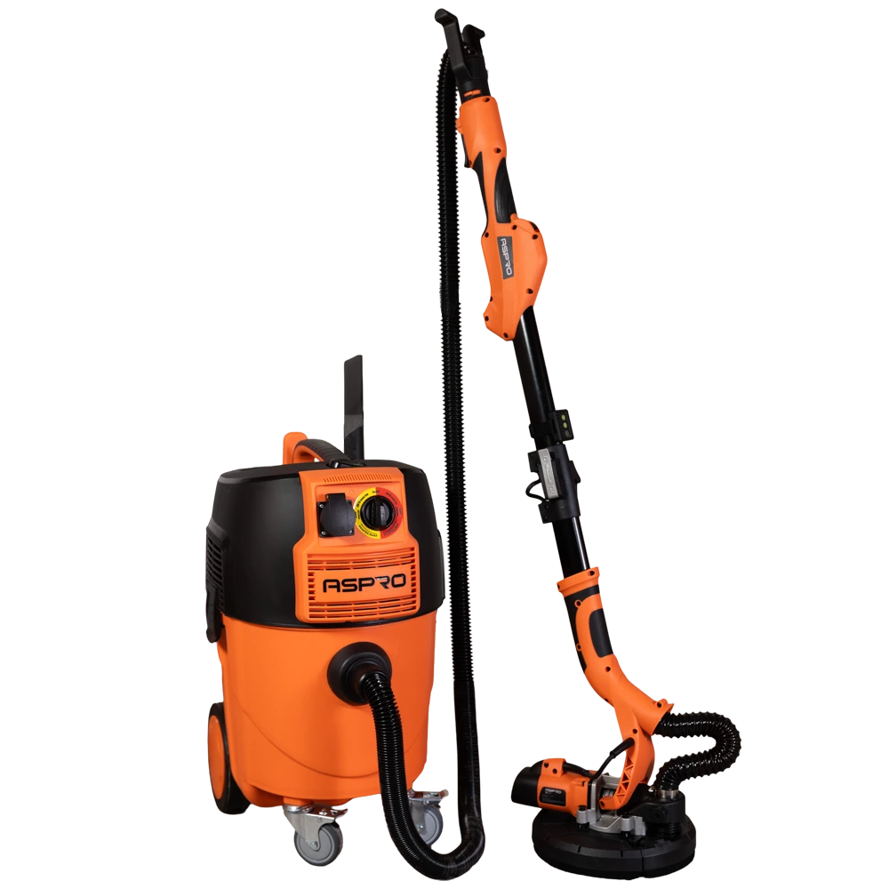 Пылесос строительный ASPRO (П1) P1 с дистанционным управлением 30л