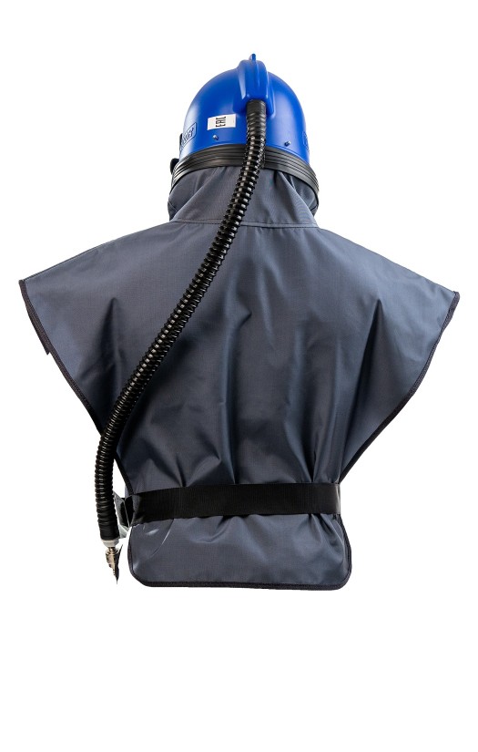 Шлем пескоструйщика VECTOR (Вектор) с пелериной