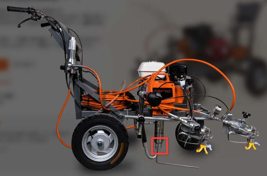 Цилиндр всасывающего клапана ASPRO 5000/5000 RL (нижняя часть)