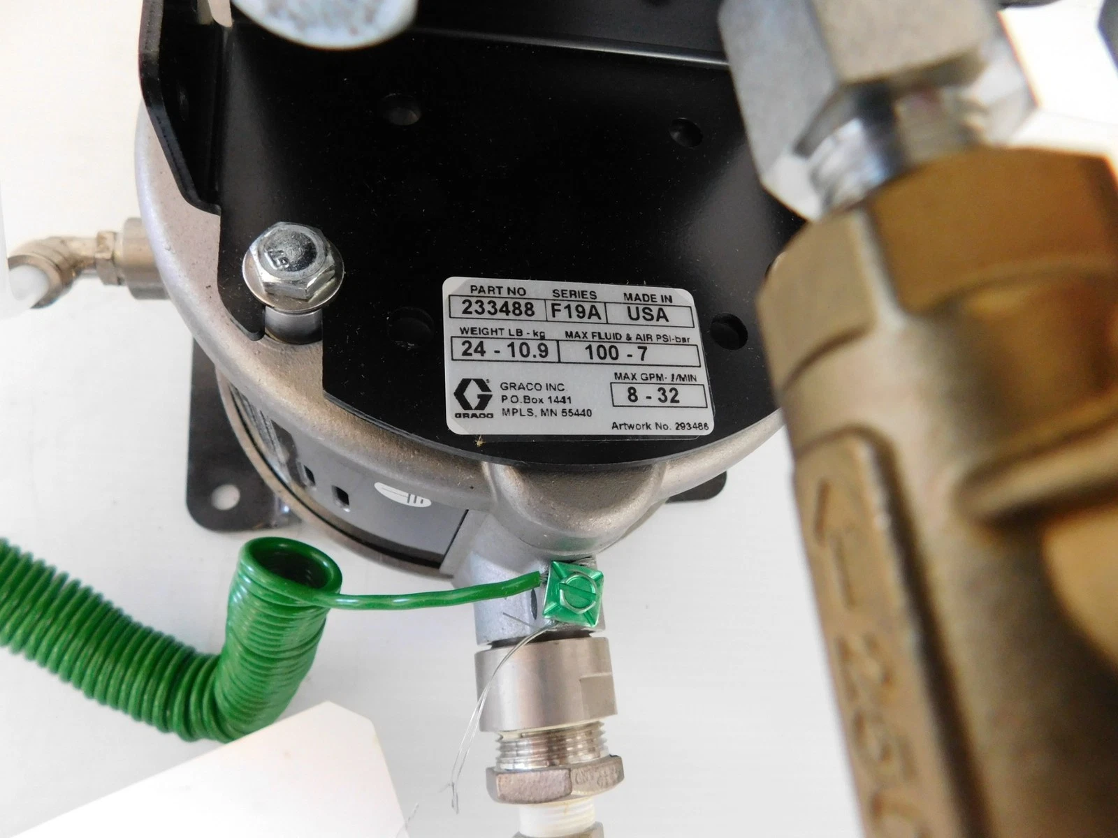 Ремонтный комплект диафрагмы PTFE GRACO Triton 308, Husky 245065