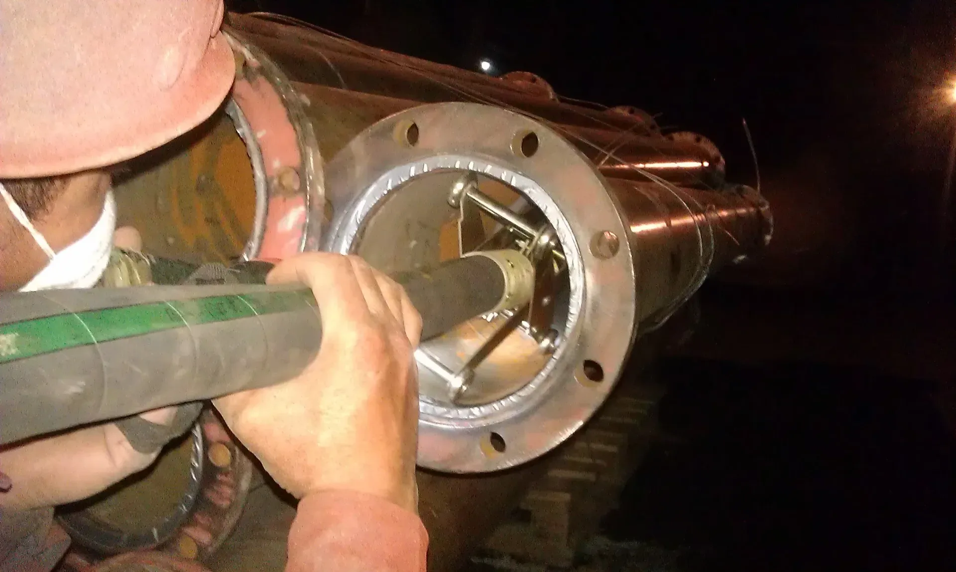 Устройство для пескоструйной очистки внутренней поверхности труб IPB-300 75-300мм