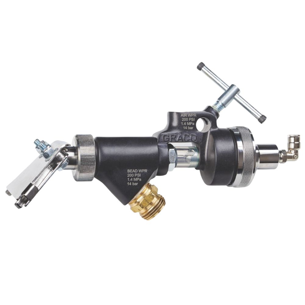 Пистолет распылитель стеклошариков для дорожной разметки Graco 24G979