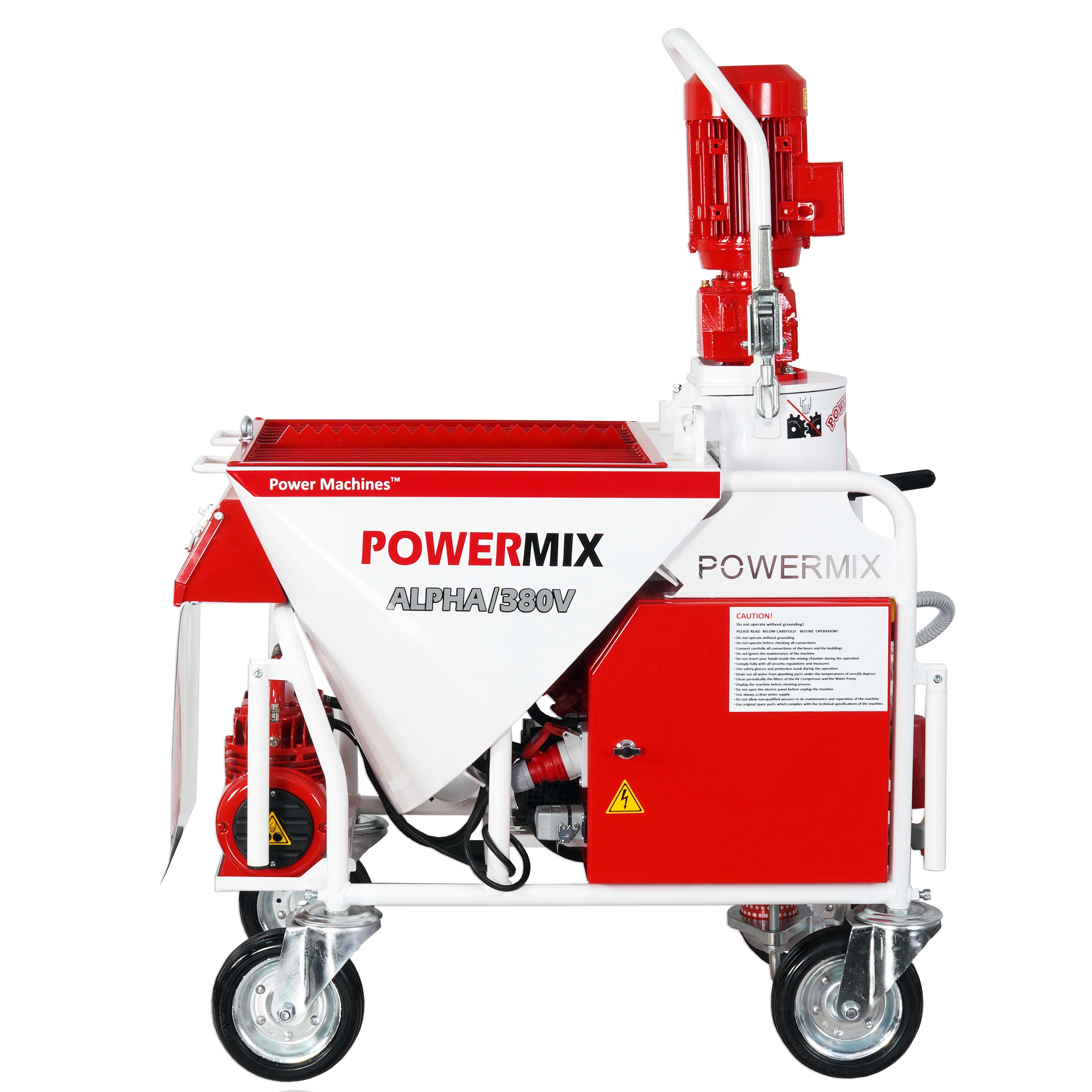 Штукатурная станция PowerMix ALFA (Пауэр Микс Альфа) 380V