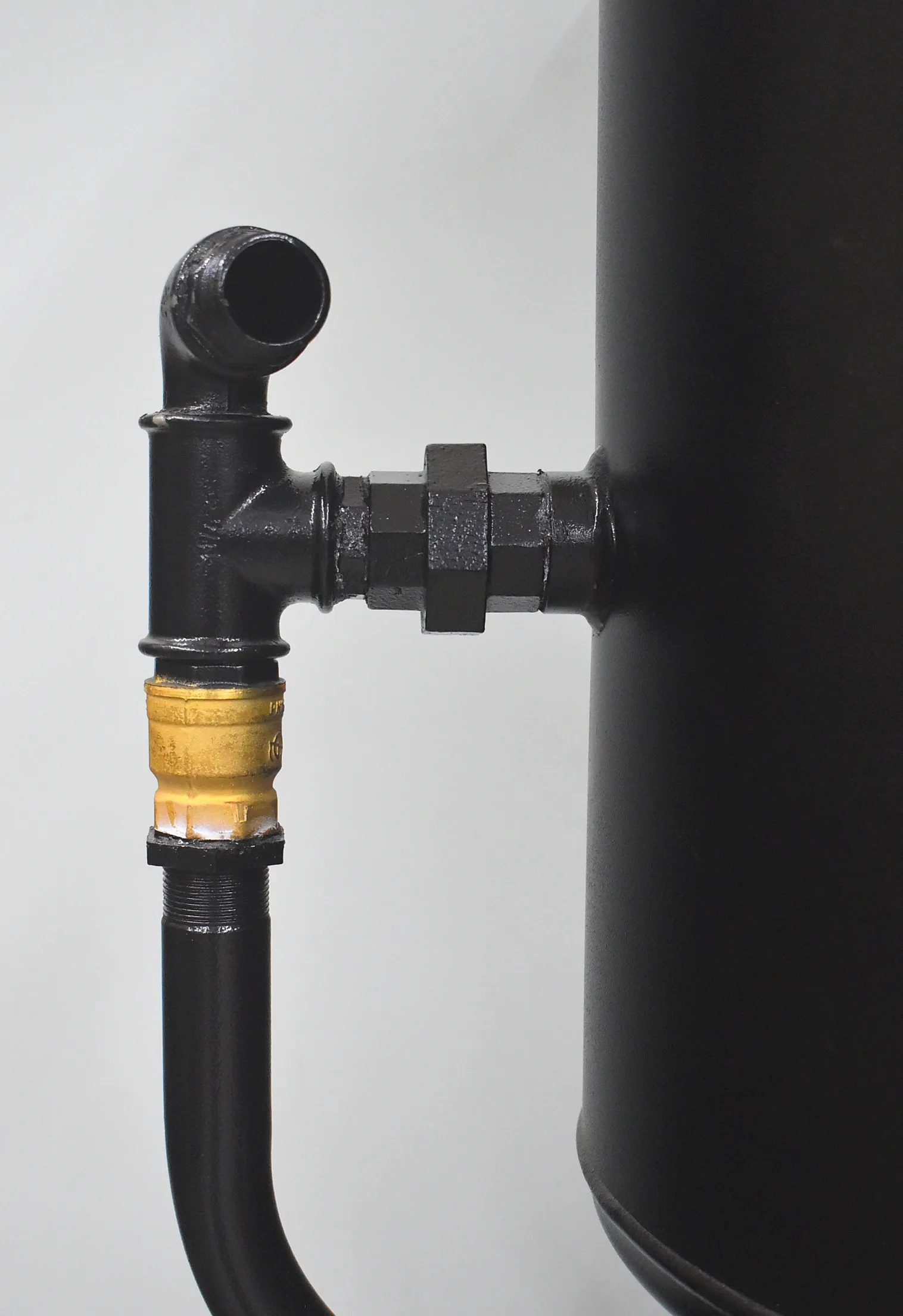 Пескоструйный аппарат PST-PS-200-2 с шиберным дозатором FSV и фильтром